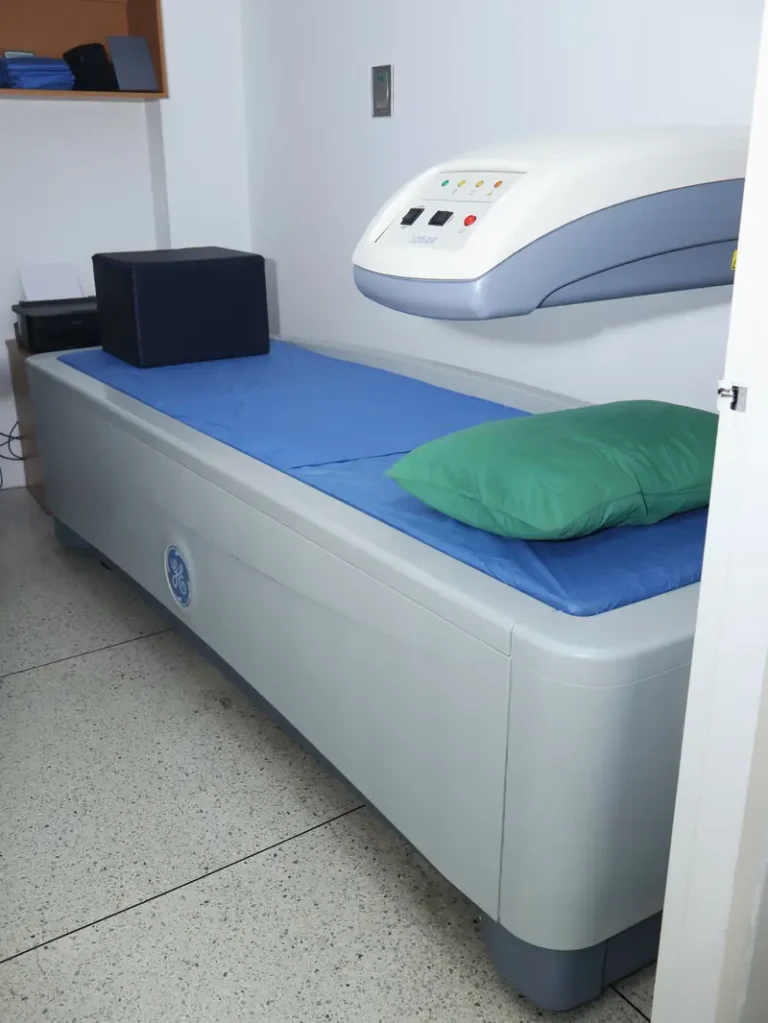 Sala de densitometría ósea Helitac